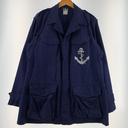 【現状渡し品】【メンズ】 UNKNOWN M-47 FIELD JACKET M-47 フィールドジャケット ライトアウター フランス海軍 145-260627-ko-20-tei サイズ：46 カラー：ネイビー 万代Net店