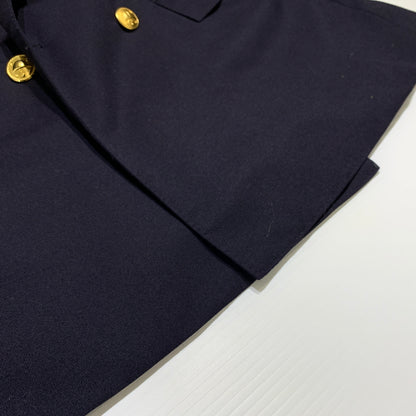 【中古品】【メンズ】 POLO RALPH LAUREN ポロラルフローレン WOOL TAILORED JACKET 022-5-BZ-RL ウール テーラードジャケット ライトアウター 金ボタン 147-260627-ko-19-tei サイズ：C96-W84-T180 カラー：ネイビー 万代Net店