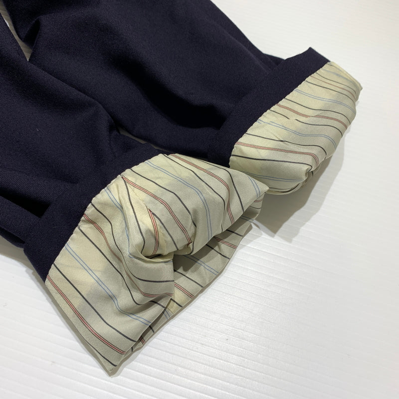 【中古品】【メンズ】 POLO RALPH LAUREN ポロラルフローレン WOOL TAILORED JACKET 022-5-BZ-RL ウール テーラードジャケット ライトアウター 金ボタン 147-260627-ko-19-tei サイズ：C96-W84-T180 カラー：ネイビー 万代Net店