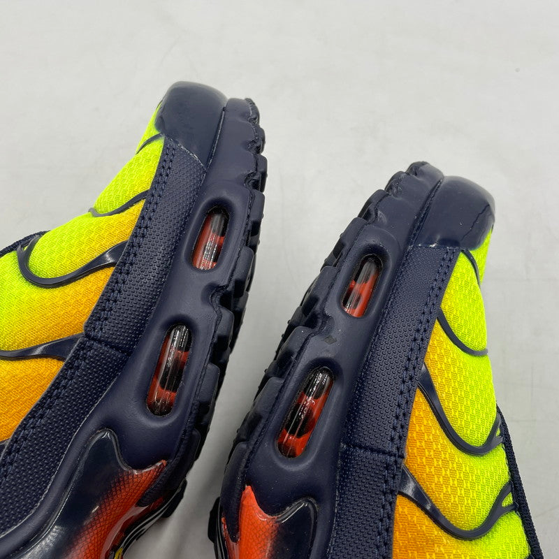 【中古品】【メンズ】 NIKE ナイキ AIR MAX PLUS LEMON VENOM BLACKENED BLUE-HYPER CRIMSON DM0032-701" エア マックス プラススニーカー レモンヴェノム スニーカー靴 160-260904-yo-12-teih サイズ：27.5cm カラー：イエロー/ブラック 万代Net店
