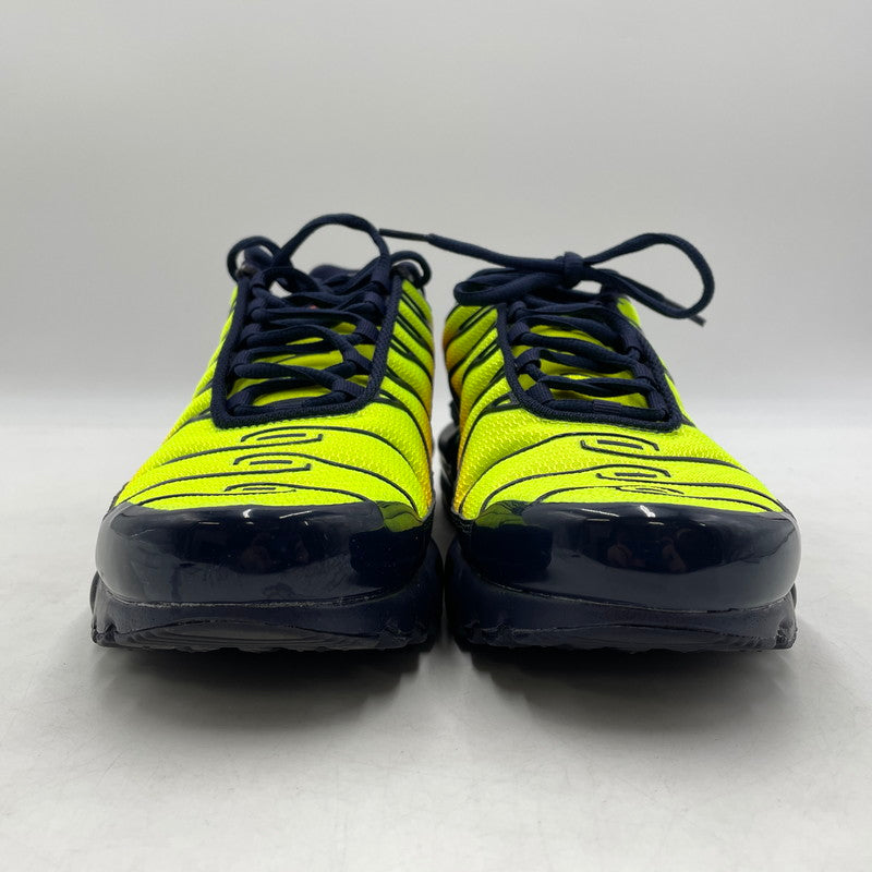 【中古品】【メンズ】 NIKE ナイキ AIR MAX PLUS LEMON VENOM BLACKENED BLUE-HYPER CRIMSON DM0032-701" エア マックス プラススニーカー レモンヴェノム スニーカー靴 160-260904-yo-12-teih サイズ：27.5cm カラー：イエロー/ブラック 万代Net店