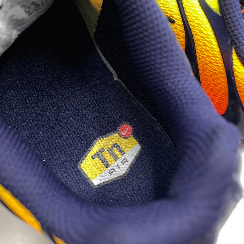 【中古品】【メンズ】 NIKE ナイキ AIR MAX PLUS LEMON VENOM BLACKENED BLUE-HYPER CRIMSON DM0032-701" エア マックス プラススニーカー レモンヴェノム スニーカー靴 160-260904-yo-12-teih サイズ：27.5cm カラー：イエロー/ブラック 万代Net店
