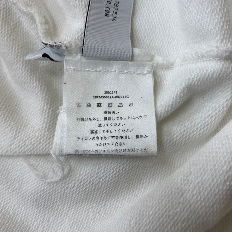 【中古品】【メンズ】 CP COMPANY シーピー カンパニー L/S TEE 18CMSS019A ロングスリーブ Ｔシャツ 長袖 トップス 141-260630-sa-01-tei サイズ：M カラー：ホワイト 万代Net店