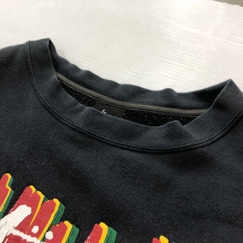 【現状渡し品】【メンズ】 STUSSY ステューシー 90’s SWEAT 90年代 スウェット トップス トレーナー 142-260702-sa-16-tei サイズ：M カラー：ブラック 万代Net店