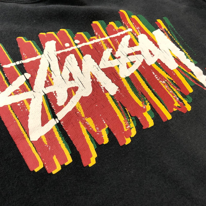 【現状渡し品】【メンズ】 STUSSY ステューシー 90’s SWEAT 90年代 スウェット トップス トレーナー 142-260702-sa-16-tei サイズ：M カラー：ブラック 万代Net店