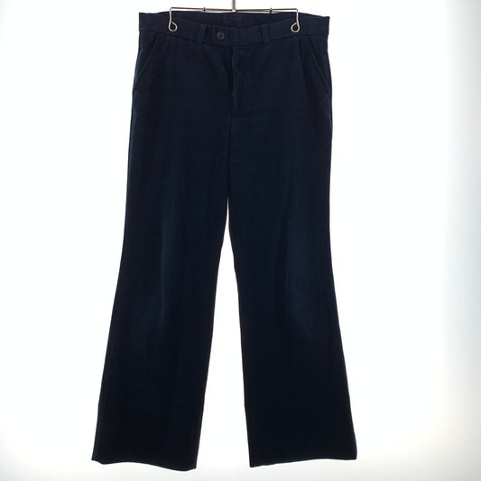 【現状渡し品】【メンズ】 adidas アディダス 70'S-80'S CORDUROY PANTS VINTAGE ADA-16F 70-80年代 コーデュロイ パンツ ボトムス ヴィンテージ デサント製 159-260629-ko-13-tei サイズ：6 カラー：ネイビー 万代Net店