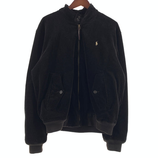 【中古品】【メンズ】 POLO RALPH LAUREN ポロラルフローレン CORDUROY JACKET コーデュロイジャケット アウター フルジップジャケット 145-260629-ko-04-tei サイズ：M カラー：ブラウン系/ブラック系 万代Net店