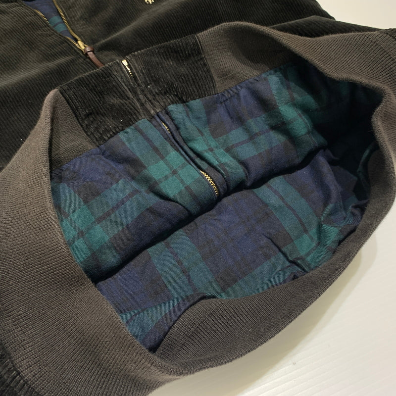 【中古品】【メンズ】 POLO RALPH LAUREN ポロラルフローレン CORDUROY JACKET コーデュロイジャケット アウター フルジップジャケット 145-260629-ko-04-tei サイズ：M カラー：ブラウン系/ブラック系 万代Net店