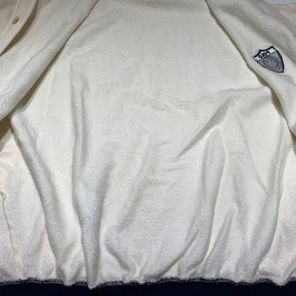 【現状渡し品】【メンズ】 RALPH LAUREN ラルフローレン SWEAT JACKET スウェット ジャケット ライトアウター ボタンダウン 147-260629-ko-06-tei サイズ：M カラー：ホワイト 万代Net店
