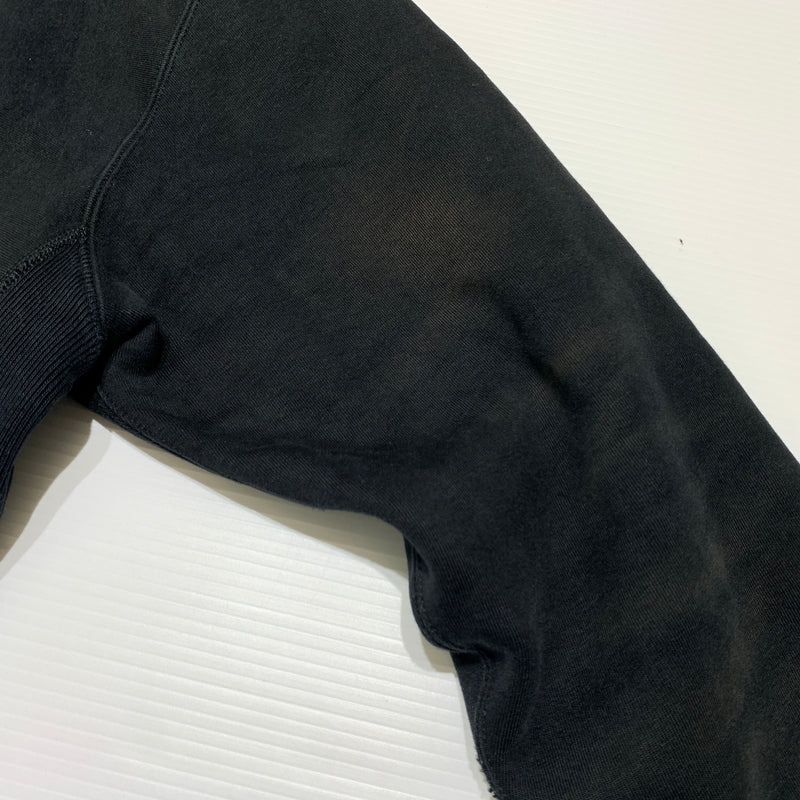 【現状渡し品】【メンズ】 STUSSY ステューシー × Champion チャンピオン 別注 コラボ WIND STOPPER ZIP HOODIE C8-A124 ウィンド ストッパー ジップフーディー トップス フルジップパーカー 142-260629-ko-08-tei サイズ：XL カラー：ブラック 万代Net店