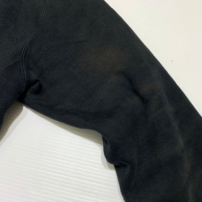 【現状渡し品】【メンズ】 STUSSY ステューシー × Champion チャンピオン 別注 コラボ WIND STOPPER ZIP HOODIE C8-A124 ウィンド ストッパー ジップフーディー トップス フルジップパーカー 142-260629-ko-08-tei サイズ：XL カラー：ブラック 万代Net店