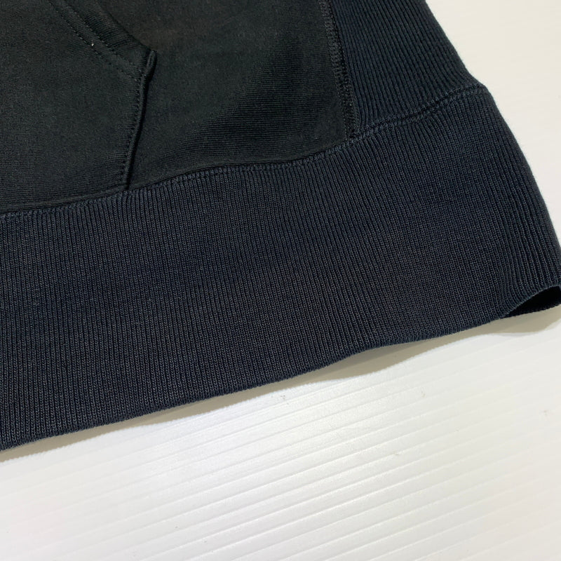 【現状渡し品】【メンズ】 STUSSY ステューシー × Champion チャンピオン 別注 コラボ WIND STOPPER ZIP HOODIE C8-A124 ウィンド ストッパー ジップフーディー トップス フルジップパーカー 142-260629-ko-08-tei サイズ：XL カラー：ブラック 万代Net店
