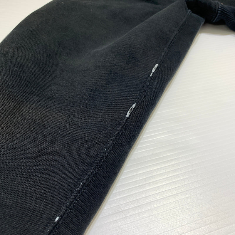 【現状渡し品】【メンズ】 STUSSY ステューシー × Champion チャンピオン 別注 コラボ WIND STOPPER ZIP HOODIE C8-A124 ウィンド ストッパー ジップフーディー トップス フルジップパーカー 142-260629-ko-08-tei サイズ：XL カラー：ブラック 万代Net店