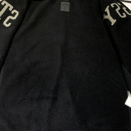 【現状渡し品】【メンズ】 STUSSY ステューシー × Champion チャンピオン 別注 コラボ WIND STOPPER ZIP HOODIE C8-A124 ウィンド ストッパー ジップフーディー トップス フルジップパーカー 142-260629-ko-08-tei サイズ：XL カラー：ブラック 万代Net店