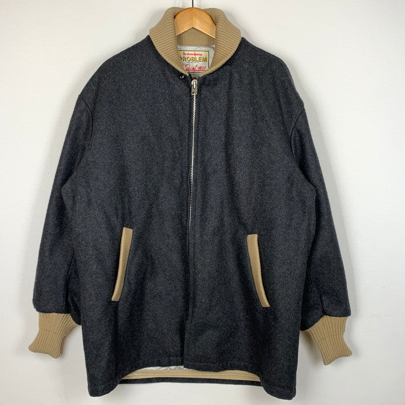 【中古品】【メンズ】 SAINT MICHAEL セント マイケル PHARAOS JACKET SM-HR1-0000-077 ファラオ ジャケット アウター 141-260820-sa-03-tei サイズ：M カラー：グレー 万代Net店