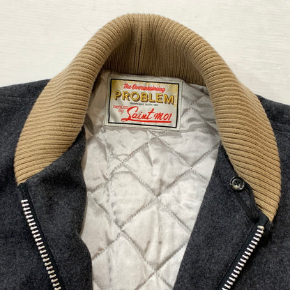 【中古品】【メンズ】 SAINT MICHAEL セント マイケル PHARAOS JACKET SM-HR1-0000-077 ファラオ ジャケット アウター 141-260820-sa-03-tei サイズ：M カラー：グレー 万代Net店