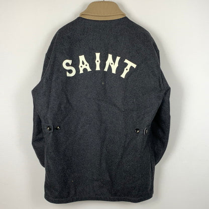 【中古品】【メンズ】 SAINT MICHAEL セント マイケル PHARAOS JACKET SM-HR1-0000-077 ファラオ ジャケット アウター 141-260820-sa-03-tei サイズ：M カラー：グレー 万代Net店