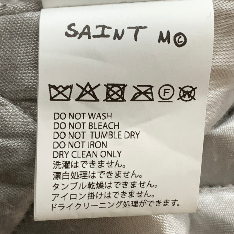【中古品】【メンズ】 SAINT MICHAEL セント マイケル PHARAOS JACKET SM-HR1-0000-077 ファラオ ジャケット アウター 141-260820-sa-03-tei サイズ：M カラー：グレー 万代Net店