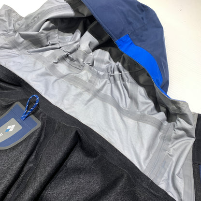 【現状渡し品】【メンズ】 mont-bell モンベル COSMIC PARKA 1106526 コスミック パーカー ライトアウター ソフトシェルジャケット 144-260629-ko-11-tei サイズ：M カラー：ブルー 万代Net店