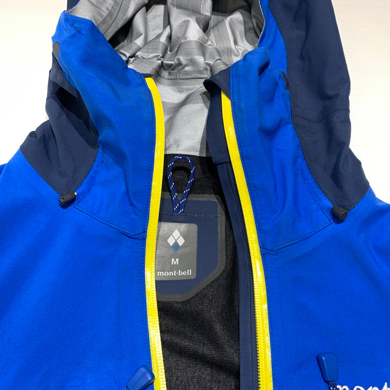 【現状渡し品】【メンズ】 mont-bell モンベル COSMIC PARKA 1106526 コスミック パーカー ライトアウター ソフトシェルジャケット 144-260629-ko-11-tei サイズ：M カラー：ブルー 万代Net店