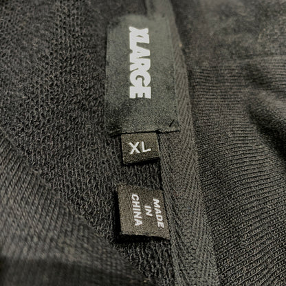 【中古品】【メンズ】 X-LARGE エクストララージ LOGO HOODIE 101243012023 ロゴフーディ トップス プルオーバーパーカー 142-260716-ko-05-tei サイズ：XL カラー：ブラック 万代Net店