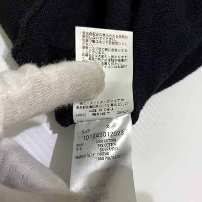 【中古品】【メンズ】 X-LARGE エクストララージ LOGO HOODIE 101243012023 ロゴフーディ トップス プルオーバーパーカー 142-260716-ko-05-tei サイズ：XL カラー：ブラック 万代Net店