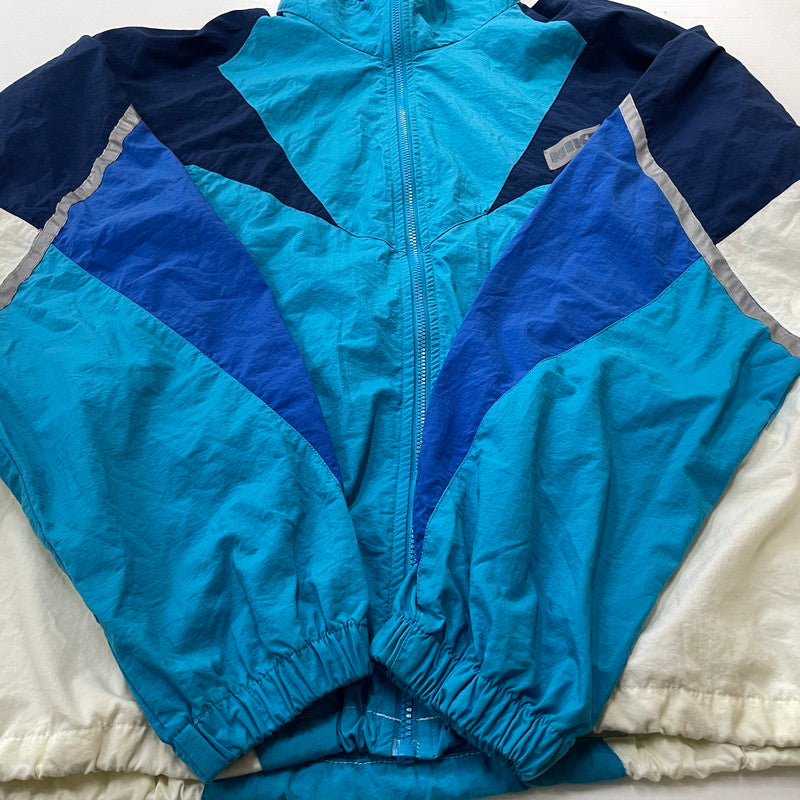 【現状渡し品】【メンズ】 NIKE ナイキ 90's ZIP UP JACKET 90年代 ジップ アップ ジャケット アウター 148-260720-sa-17-tei サイズ：XL カラー：ブルー 万代Net店