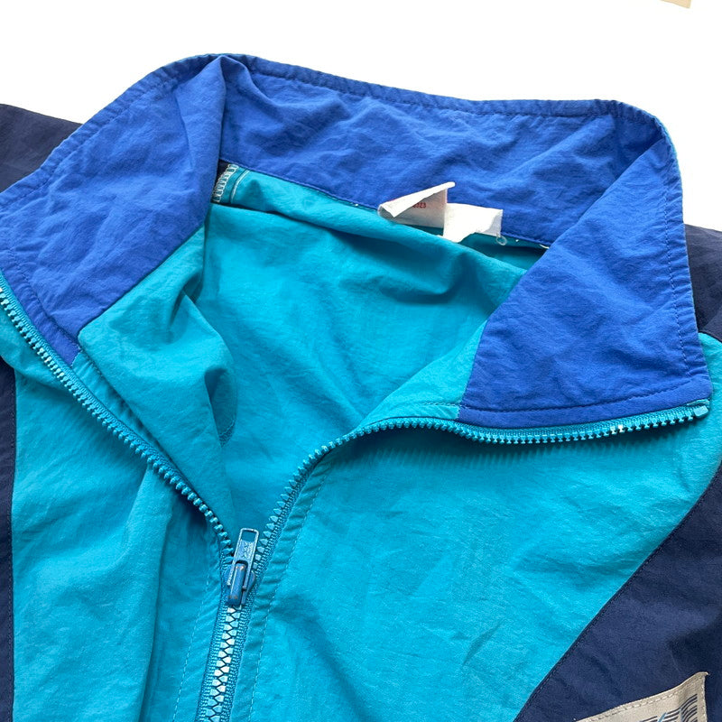 【現状渡し品】【メンズ】 NIKE ナイキ 90's ZIP UP JACKET 90年代 ジップ アップ ジャケット アウター 148-260720-sa-17-tei サイズ：XL カラー：ブルー 万代Net店