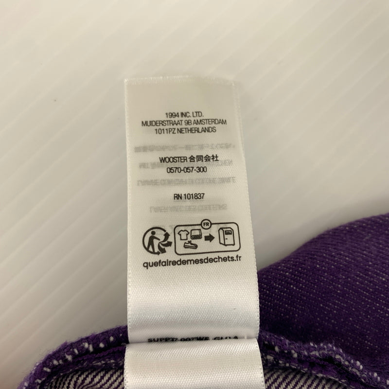 【中古品】【メンズ】 Supreme シュプリーム 25SS DENIM BAGGY SHORT デニム バギー ショーツ ボトムス ショートパンツ ハーフパンツ 149-260629-ko-14-tei サイズ：38 カラー：パープル 万代Net店