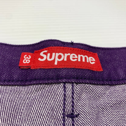 【中古品】【メンズ】 Supreme シュプリーム 25SS DENIM BAGGY SHORT デニム バギー ショーツ ボトムス ショートパンツ ハーフパンツ 149-260629-ko-14-tei サイズ：38 カラー：パープル 万代Net店