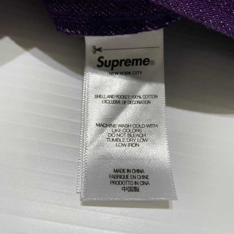 【中古品】【メンズ】 Supreme シュプリーム 25SS DENIM BAGGY SHORT デニム バギー ショーツ ボトムス ショートパンツ ハーフパンツ 149-260629-ko-14-tei サイズ：38 カラー：パープル 万代Net店