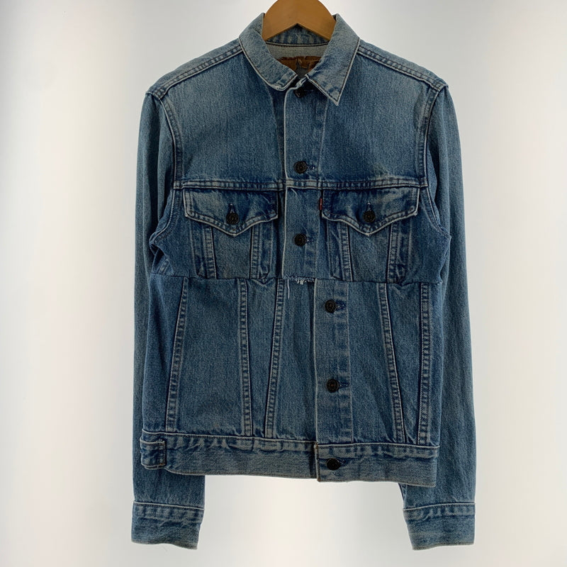 【現状渡し品】【メンズ】 Levi's リーバイス 4TH DENIM JACKET 75505-0212 80S-90S フォース デニム ジャケット ライトアウター リメイク 145-260629-ko-05-tei サイズ：34 カラー：インディゴ 万代Net店