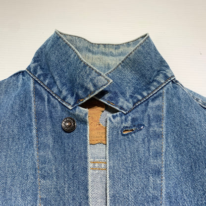 【現状渡し品】【メンズ】 Levi's リーバイス 4TH DENIM JACKET 75505-0212 80S-90S フォース デニム ジャケット ライトアウター リメイク 145-260629-ko-05-tei サイズ：34 カラー：インディゴ 万代Net店
