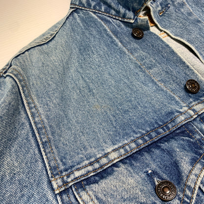 【現状渡し品】【メンズ】 Levi's リーバイス 4TH DENIM JACKET 75505-0212 80S-90S フォース デニム ジャケット ライトアウター リメイク 145-260629-ko-05-tei サイズ：34 カラー：インディゴ 万代Net店