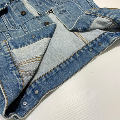【現状渡し品】【メンズ】 Levi's リーバイス 4TH DENIM JACKET 75505-0212 80S-90S フォース デニム ジャケット ライトアウター リメイク 145-260629-ko-05-tei サイズ：34 カラー：インディゴ 万代Net店