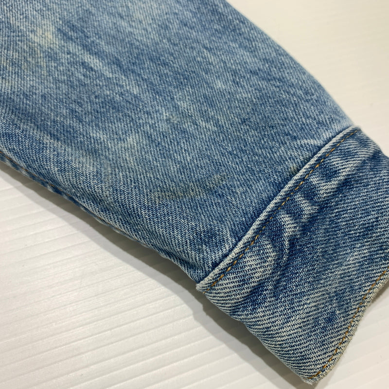 【現状渡し品】【メンズ】 Levi's リーバイス 4TH DENIM JACKET 75505-0212 80S-90S フォース デニム ジャケット ライトアウター リメイク 145-260629-ko-05-tei サイズ：34 カラー：インディゴ 万代Net店