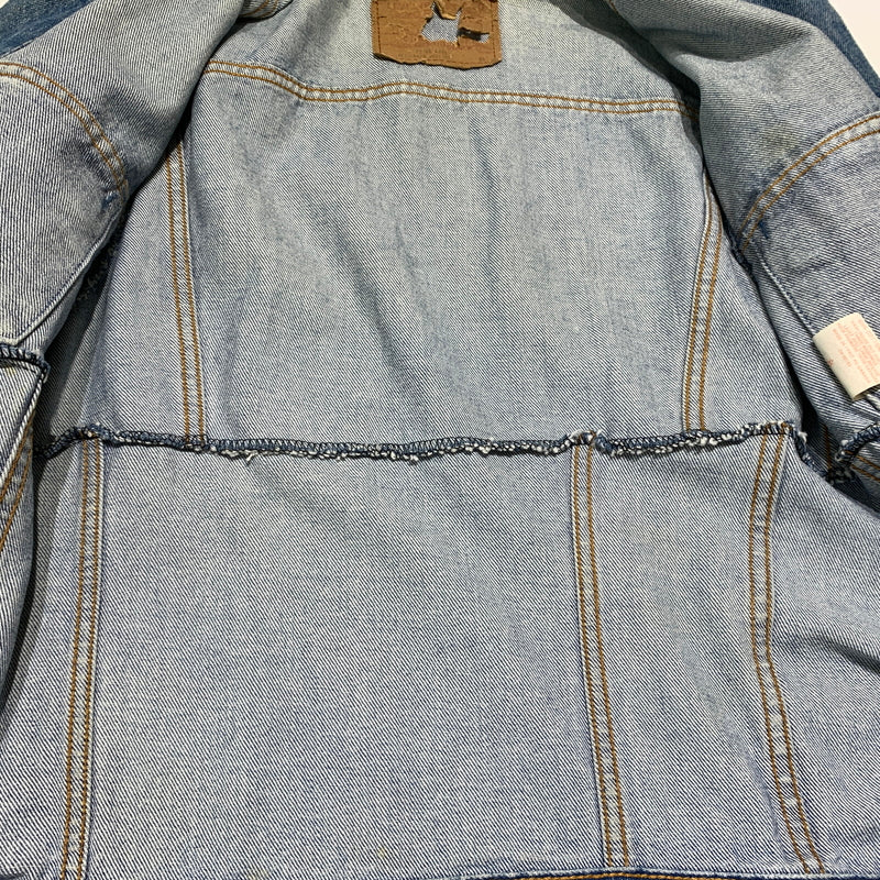 【現状渡し品】【メンズ】 Levi's リーバイス 4TH DENIM JACKET 75505-0212 80S-90S フォース デニム ジャケット ライトアウター リメイク 145-260629-ko-05-tei サイズ：34 カラー：インディゴ 万代Net店