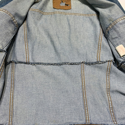 【現状渡し品】【メンズ】 Levi's リーバイス 4TH DENIM JACKET 75505-0212 80S-90S フォース デニム ジャケット ライトアウター リメイク 145-260629-ko-05-tei サイズ：34 カラー：インディゴ 万代Net店