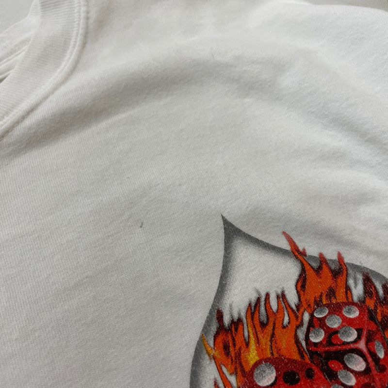 【中古品】【メンズ】 HARLEY-DAVIDSON ハーレー ダビッドソン 00's L/S TEE 2000年代 ロングスリーブ Ｔシャツ 長袖 トップス 145-260630-sa-03-tei サイズ：L カラー：ホワイト 万代Net店