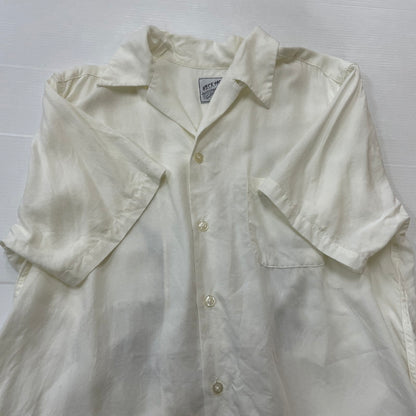 【中古品】【メンズ】 NECK FACE ネックフェイス × WACKO MARIA ワコ マリア 別注コラボ S/S SHIRT ショートスリーブ Ｔシャツ 半袖 トップス 140-260630-sa-05-tei サイズ：L カラー：ホワイト 万代Net店