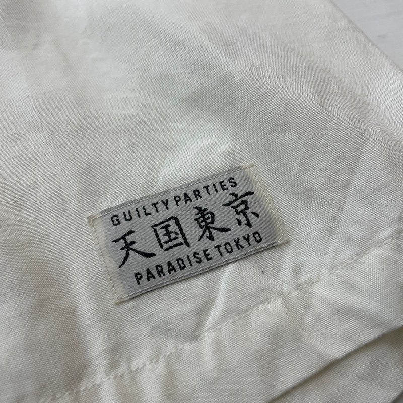 【中古品】【メンズ】 NECK FACE ネックフェイス × WACKO MARIA ワコ マリア 別注コラボ S/S SHIRT ショートスリーブ Ｔシャツ 半袖 トップス 140-260630-sa-05-tei サイズ：L カラー：ホワイト 万代Net店