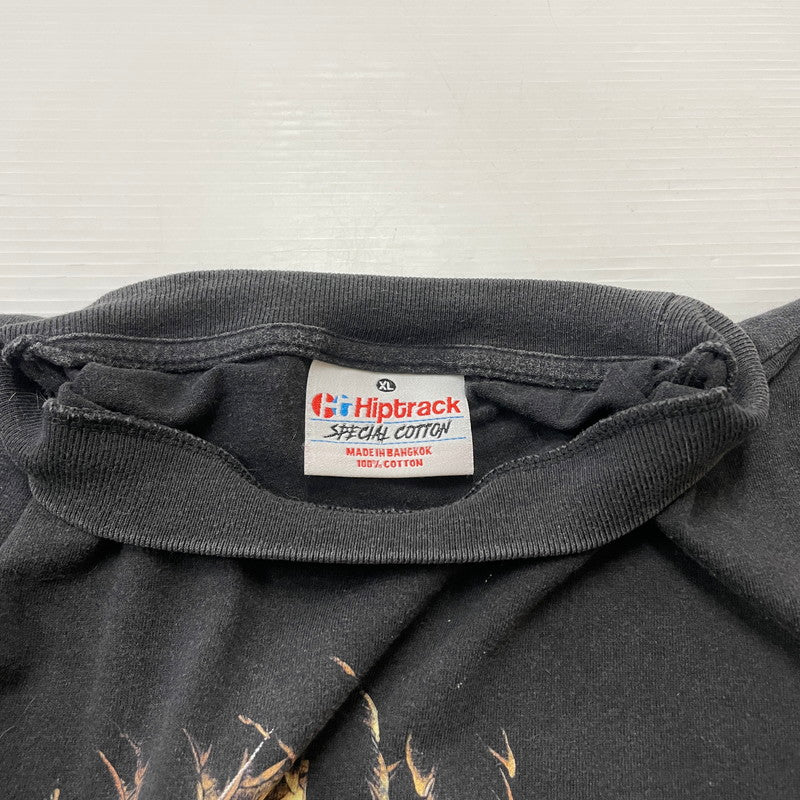 【中古品】【メンズ】 HIPTRACK ヒップトラック BERSERK BOOT T-SHIRT ベルセルク ブート Ｔシャツ 半袖 トップス 145-260630-sa-04-tei サイズ：XL カラー：ブラック 万代Net店