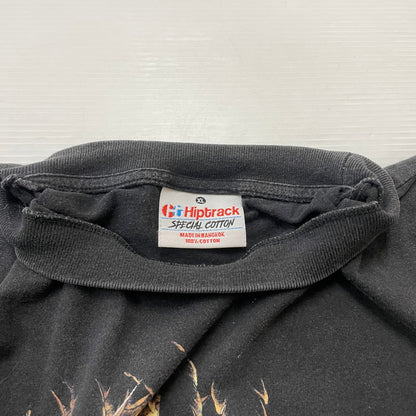 【中古品】【メンズ】 HIPTRACK ヒップトラック BERSERK BOOT T-SHIRT ベルセルク ブート Ｔシャツ 半袖 トップス 145-260630-sa-04-tei サイズ：XL カラー：ブラック 万代Net店