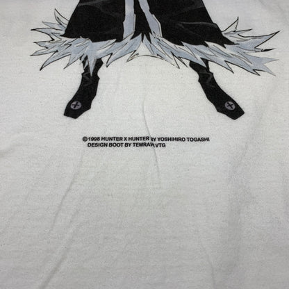 【現状渡し品】【メンズ】 HIPTRACK ヒップトラック SPECIAL COTTON HUNTER × HUNTER KURORO TEE スぺシャツコットン ハンター × ハンター クロロ Tシャツ 半袖 トップス 幻影旅団 145-260629-ko-02-tei サイズ：XL カラー：ホワイト 万代Net店