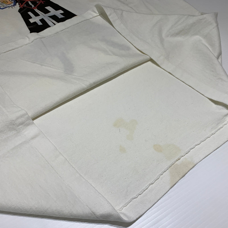 【現状渡し品】【メンズ】 HIPTRACK ヒップトラック SPECIAL COTTON HUNTER × HUNTER KURORO TEE スぺシャツコットン ハンター × ハンター クロロ Tシャツ 半袖 トップス 幻影旅団 145-260629-ko-02-tei サイズ：XL カラー：ホワイト 万代Net店