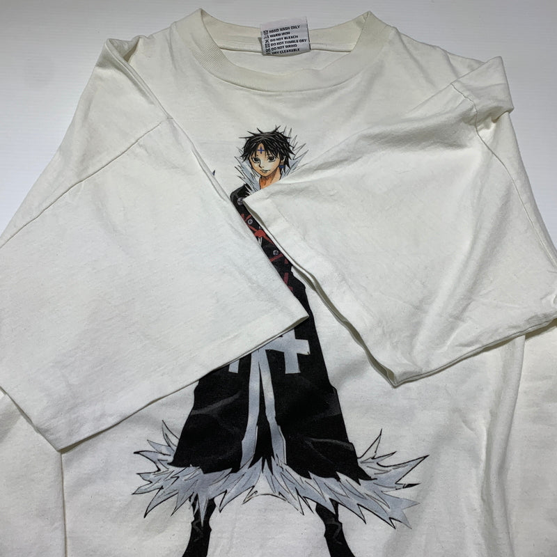 【現状渡し品】【メンズ】 HIPTRACK ヒップトラック SPECIAL COTTON HUNTER × HUNTER KURORO TEE スぺシャツコットン ハンター × ハンター クロロ Tシャツ 半袖 トップス 幻影旅団 145-260629-ko-02-tei サイズ：XL カラー：ホワイト 万代Net店
