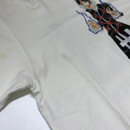 【現状渡し品】【メンズ】 HIPTRACK ヒップトラック SPECIAL COTTON HUNTER × HUNTER KURORO TEE スぺシャツコットン ハンター × ハンター クロロ Tシャツ 半袖 トップス 幻影旅団 145-260629-ko-02-tei サイズ：XL カラー：ホワイト 万代Net店