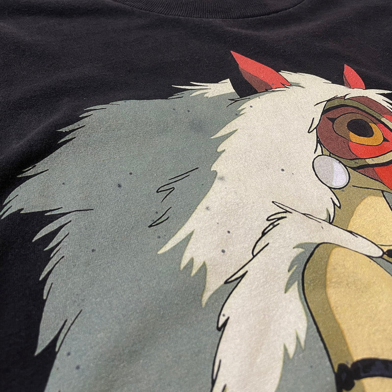 【中古品】【メンズ】 HIPTRACK ヒップトラック PRINCESS MONONOKE TEE もののけ姫 Ｔシャツ 半袖 トップス ジブリ 145-260630-sa-06-tei サイズ：XL カラー：ブラック 万代Net店