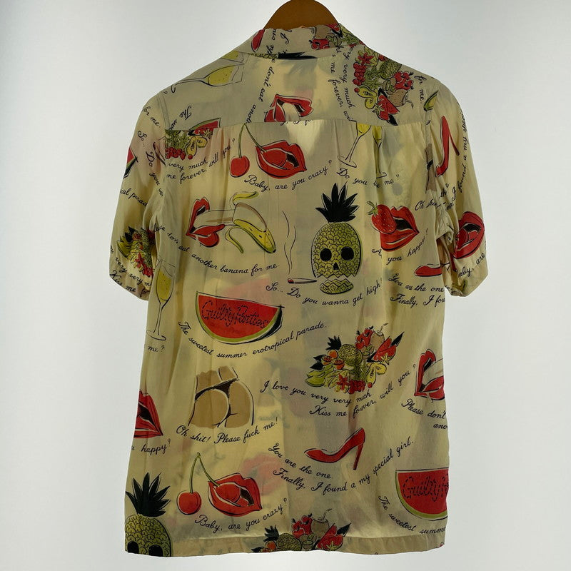 【中古品】【メンズ】 WACKO MARIA ワコ マリア ALOHA SHIRT アロハ シャツ 半袖 トップス 140-260630-sa-15-tei サイズ：S カラー：総柄 万代Net店