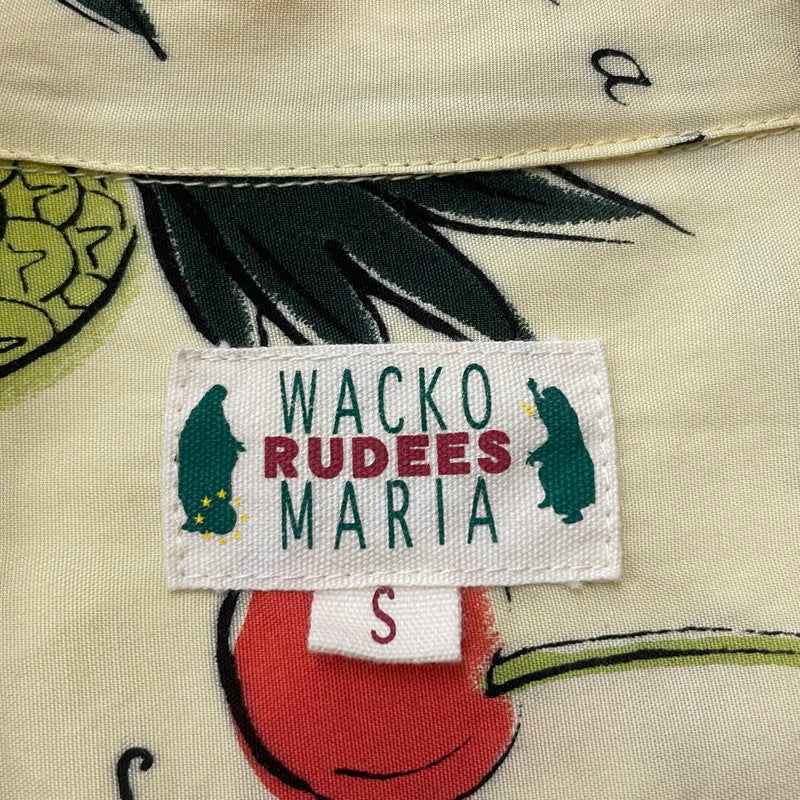 【中古品】【メンズ】 WACKO MARIA ワコ マリア ALOHA SHIRT アロハ シャツ 半袖 トップス 140-260630-sa-15-tei サイズ：S カラー：総柄 万代Net店